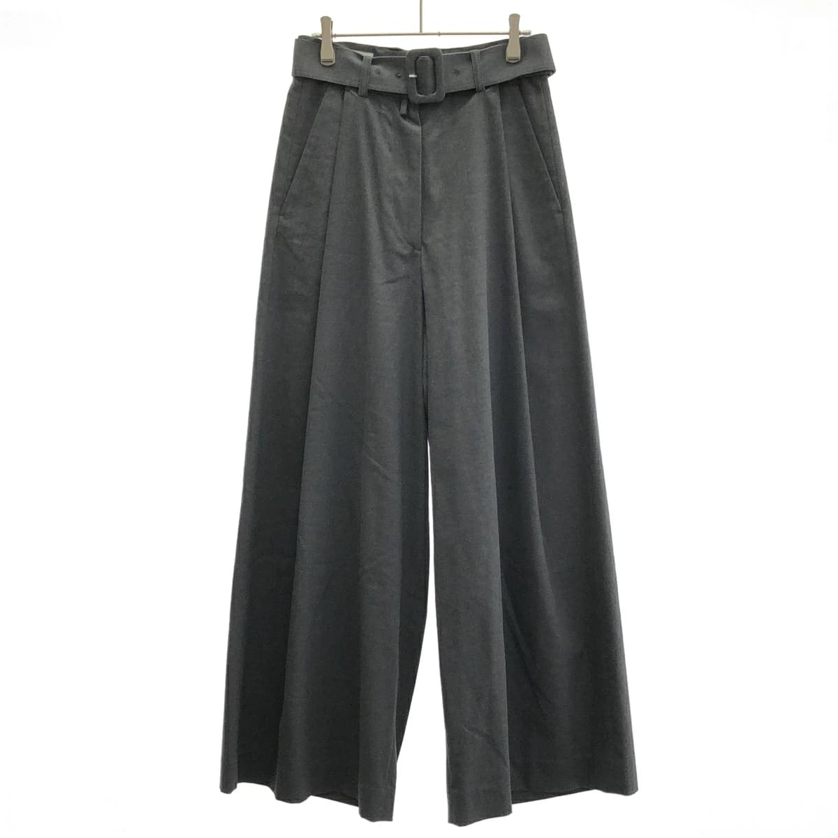 DRIES VAN NOTEN ドリスヴァンノッテン 19AW ベルテッドワイドパンツ