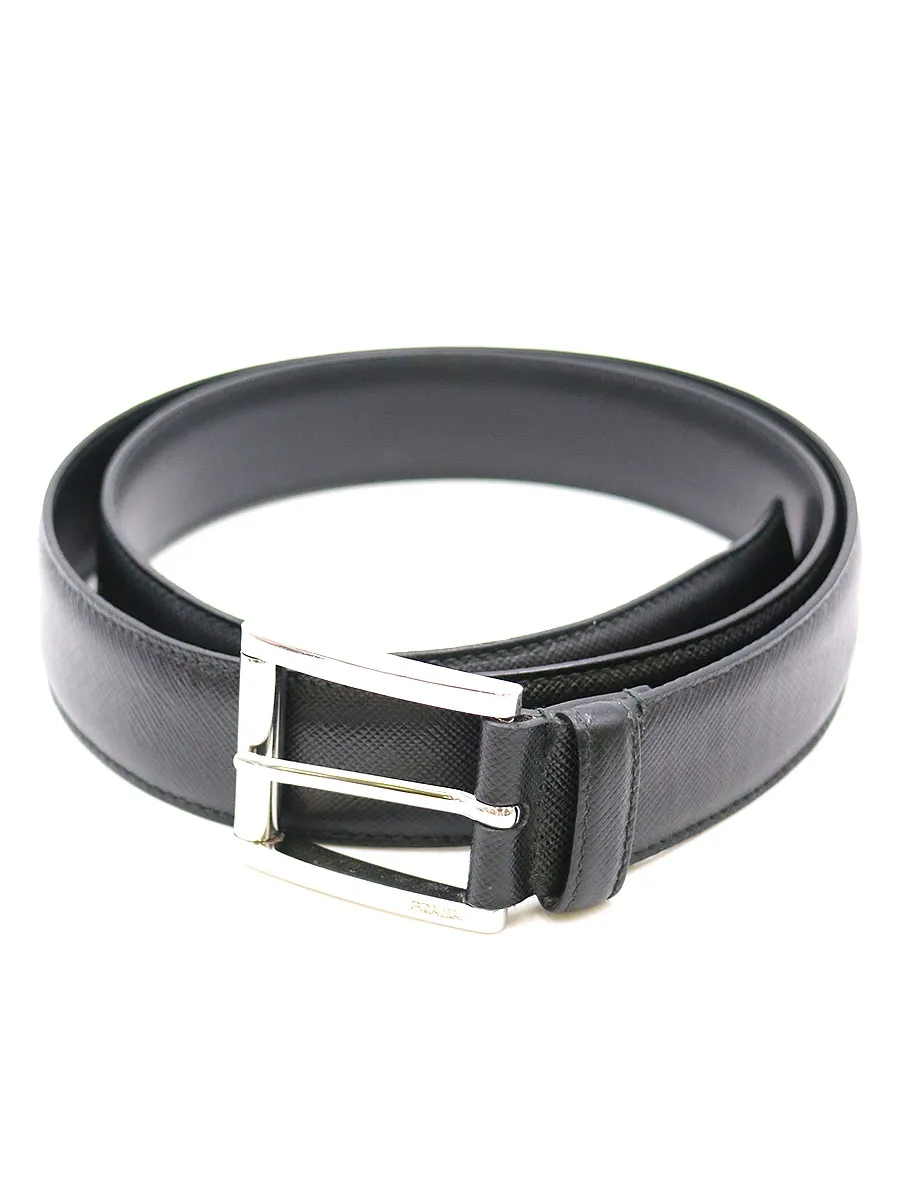 PRADA PRADA バックルレザーベルト