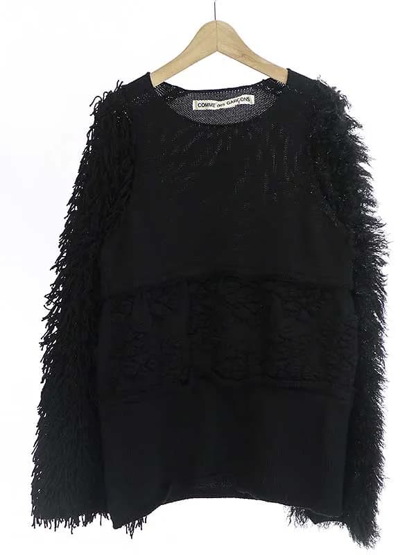 COMME des GARCONS コムデギャルソン SAMPLE 20AW マルチファブリックニットセーター