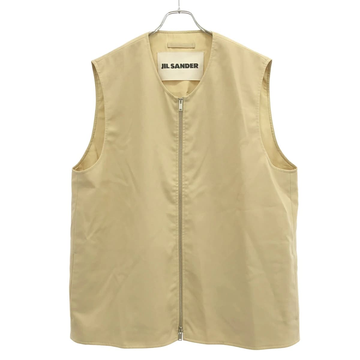 JIL SANDER ジルサンダー 21AW ジップアップウールベスト JSMT460101