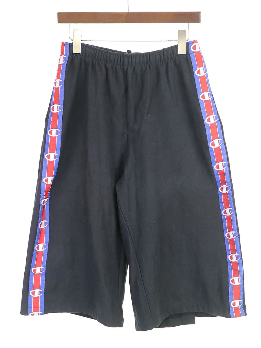 VETEMENTS ヴェトモン ×Champion 17SS 再構築スウェットハーフパンツ