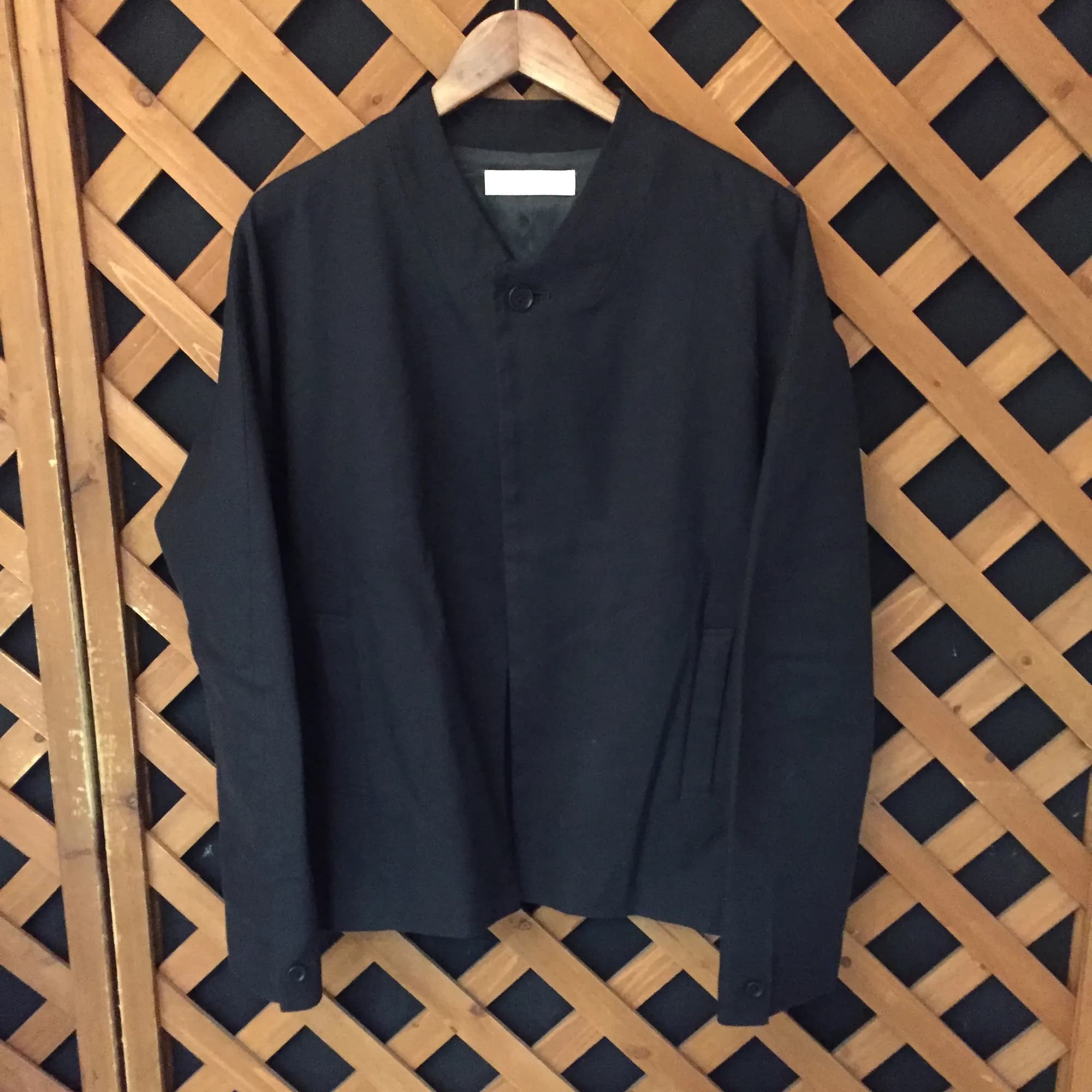 ETHOSENS ETHOSENS 16SS ドルマンスリーブホップサックブルゾン