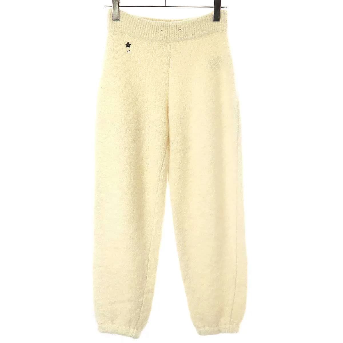 Christian Dior クリスチャンディオール 22AW Sherpa Lounge Pants カシミヤファブリック イージーパンツ 244P31AM143