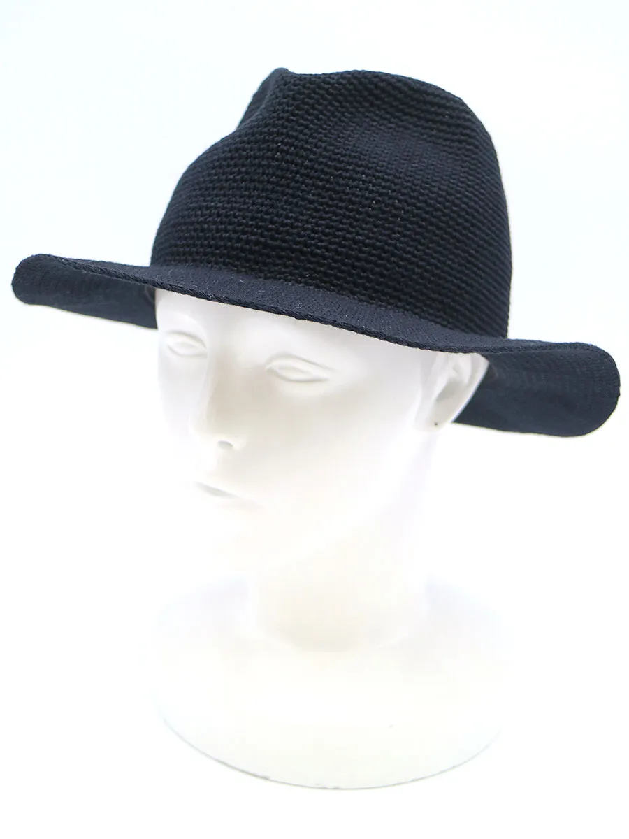 Yohji Yamamoto ヨウジヤマモト プールオム 01SS 鉤編みコットンハット