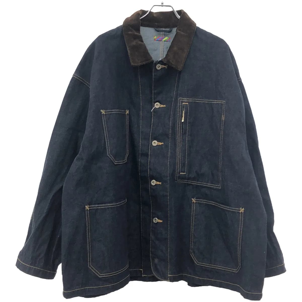 is-ness イズネス 23AW COVERALL DENIM JACKET カバーオールデニムジャケット