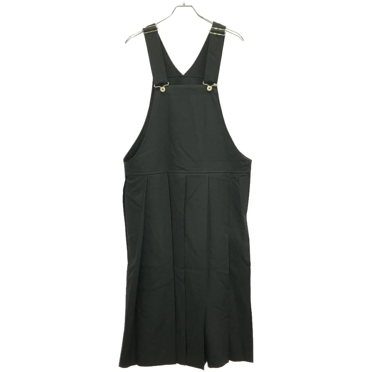 COMME des GARCONS ブラック コムデギャルソン 22AW プリーツサロペットウールスカート 1J-A004