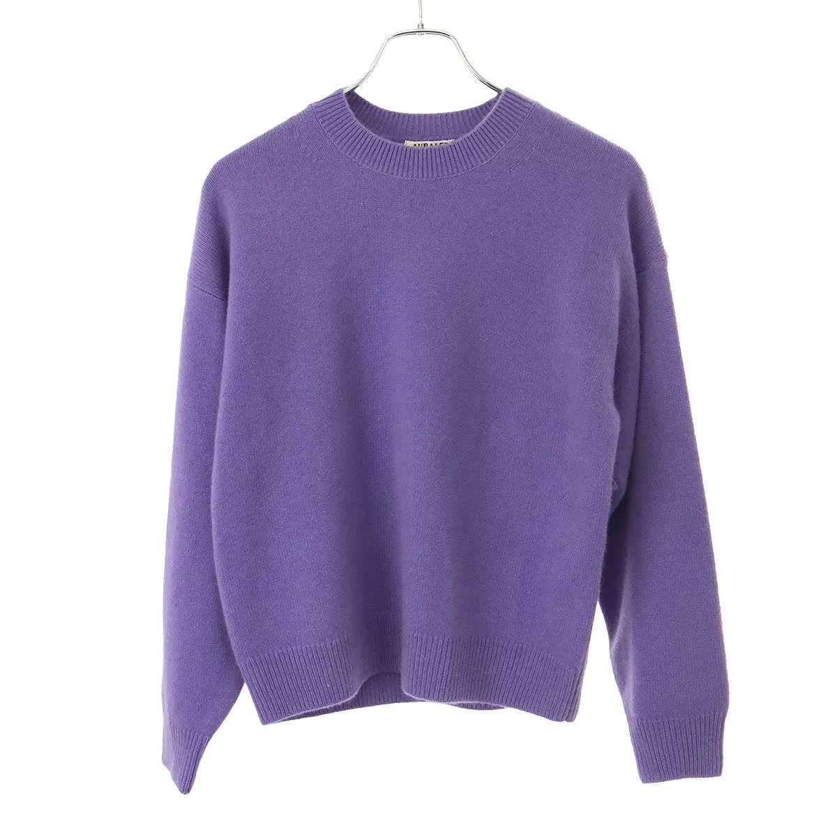 AURALEE オーラリー 24AW BABY CASHMERE KNIT P/O ベビーカシミヤニットセーター A24AP06BC