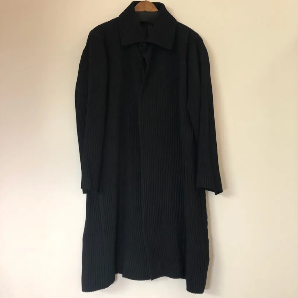 ISSEY MIYAKE HOMME PLISSE ISSEY MIYAKE 16SS プリーツステンカラーコート