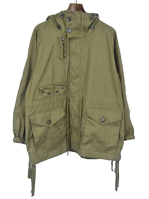 HYKE ハイク 21SS N/C MILITARY JACKET コットンナイロンミリタリージャケット