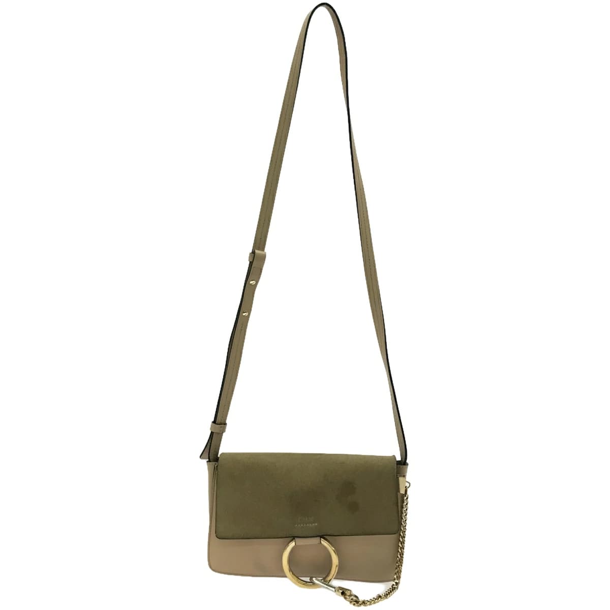 Chloe クロエ フェイ レザーショルダーバッグ