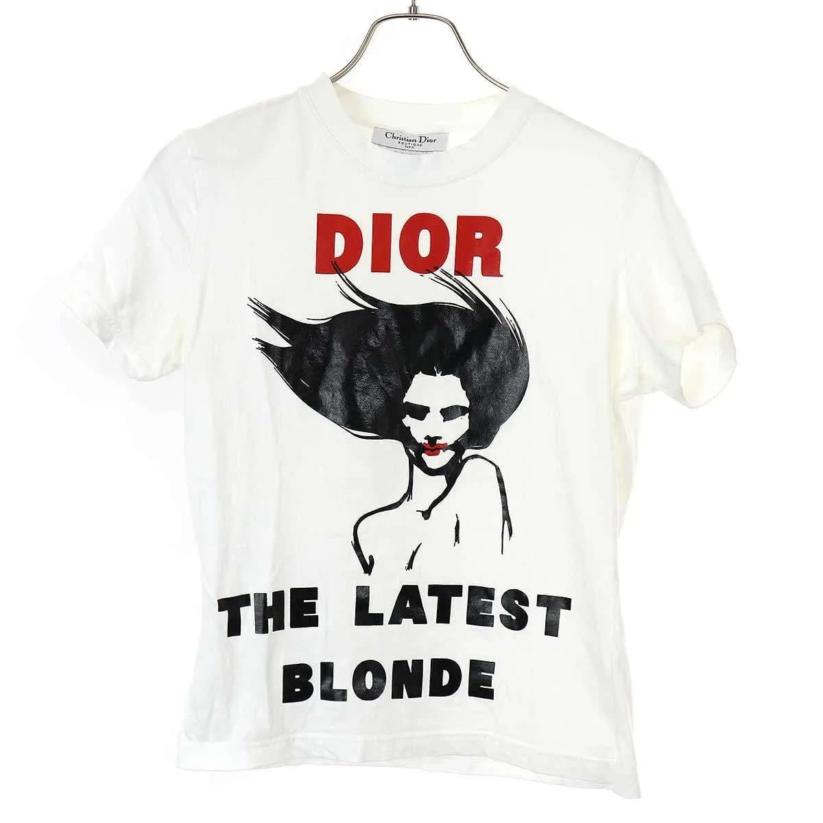 Christian Dior クリスチャンディオール 2003 The Latest Blonde プリントTシャツ 3A16155020