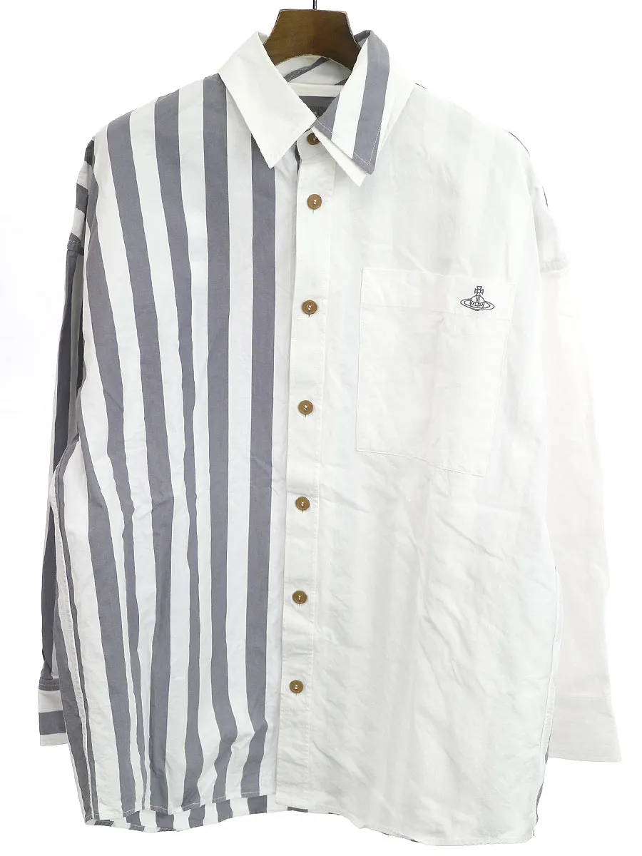 Vivienne Westwood ヴィヴィアンウエストウッド マン 20AW ブロックストライプアントニオシャツ