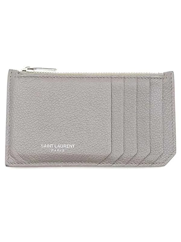 SAINT LAURENT サンローラン パリ フラグメントレザーカードケース