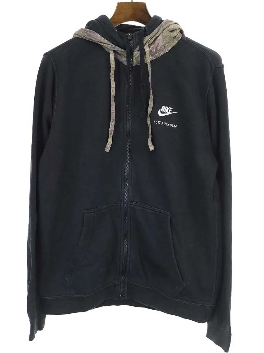 ALYX アリクス×ナイキ CLUB FLEECE FULL ZIP HOODIE ジップアップパーカー