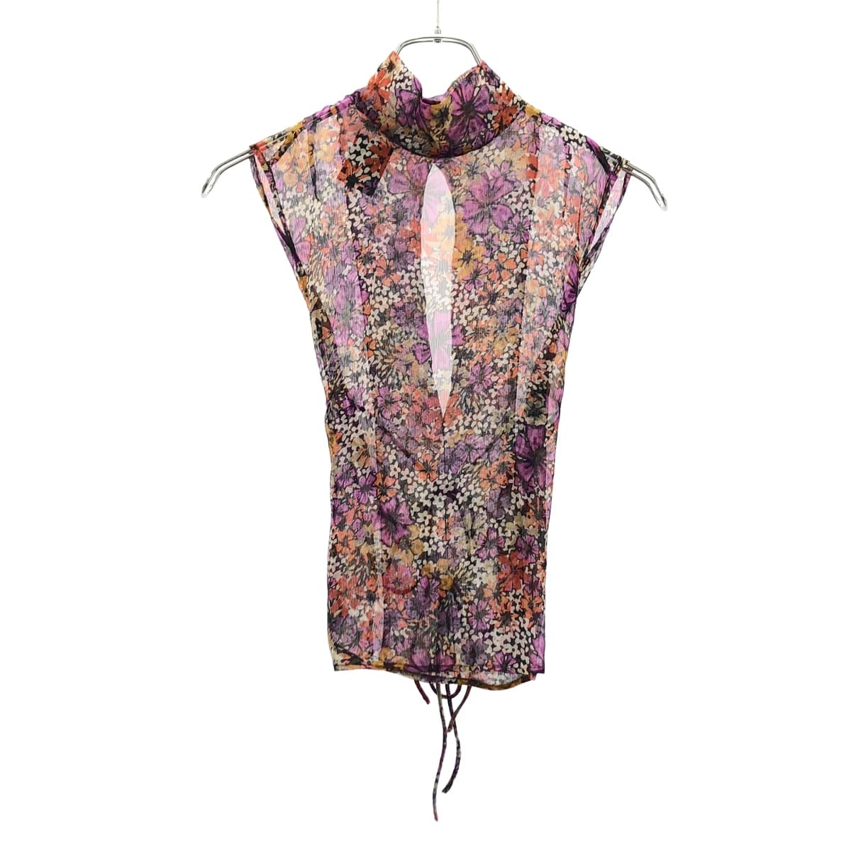DRIES VAN NOTEN ドリスヴァンノッテン 23SS CARMA 6106 W.W.TOP フラワー ノースリーブトップス 231-010759-6106-976