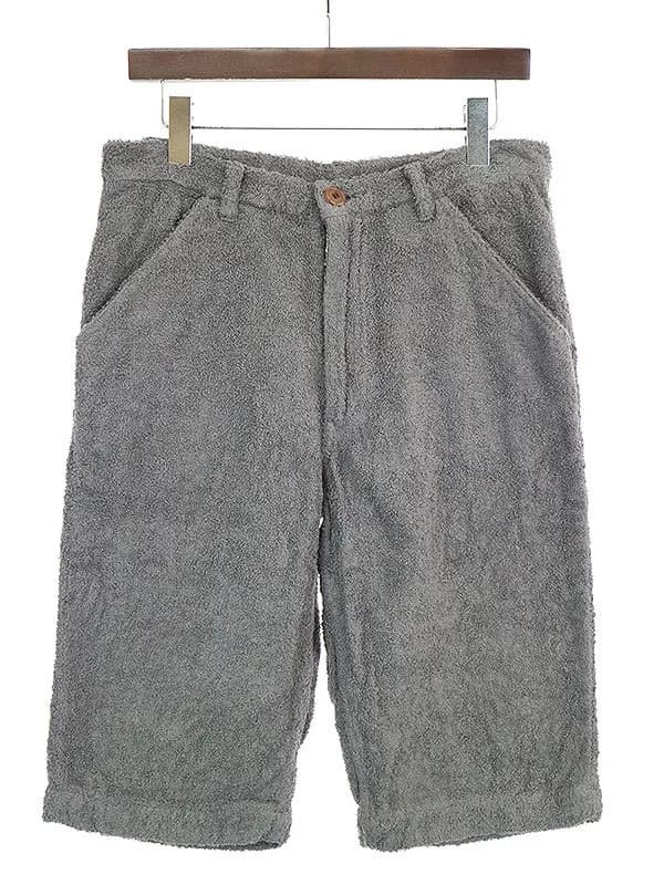 COMME des GARCONS コム デ ギャルソン オム プリュス 13SS パイル地ショートパンツ