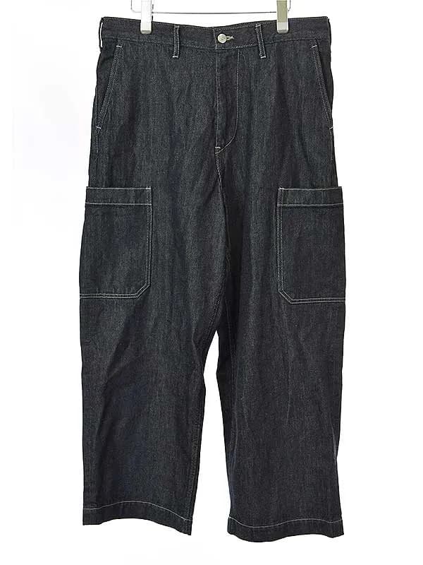 Graphpaper グラフペーパー 23AW Colorfast Denim Cargo Pants デニムカーゴパンツ
