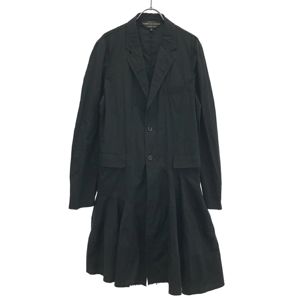 COMME des GARCONS コム デギャルソンオムプリュス 20SS スカートドッキングロングジャケット PE-J076