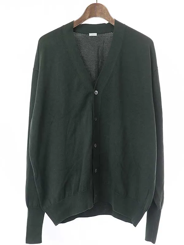 A.PRESSE ア プレッセ 22SS Cotton Knit Cardigan コットンニットカーディガン