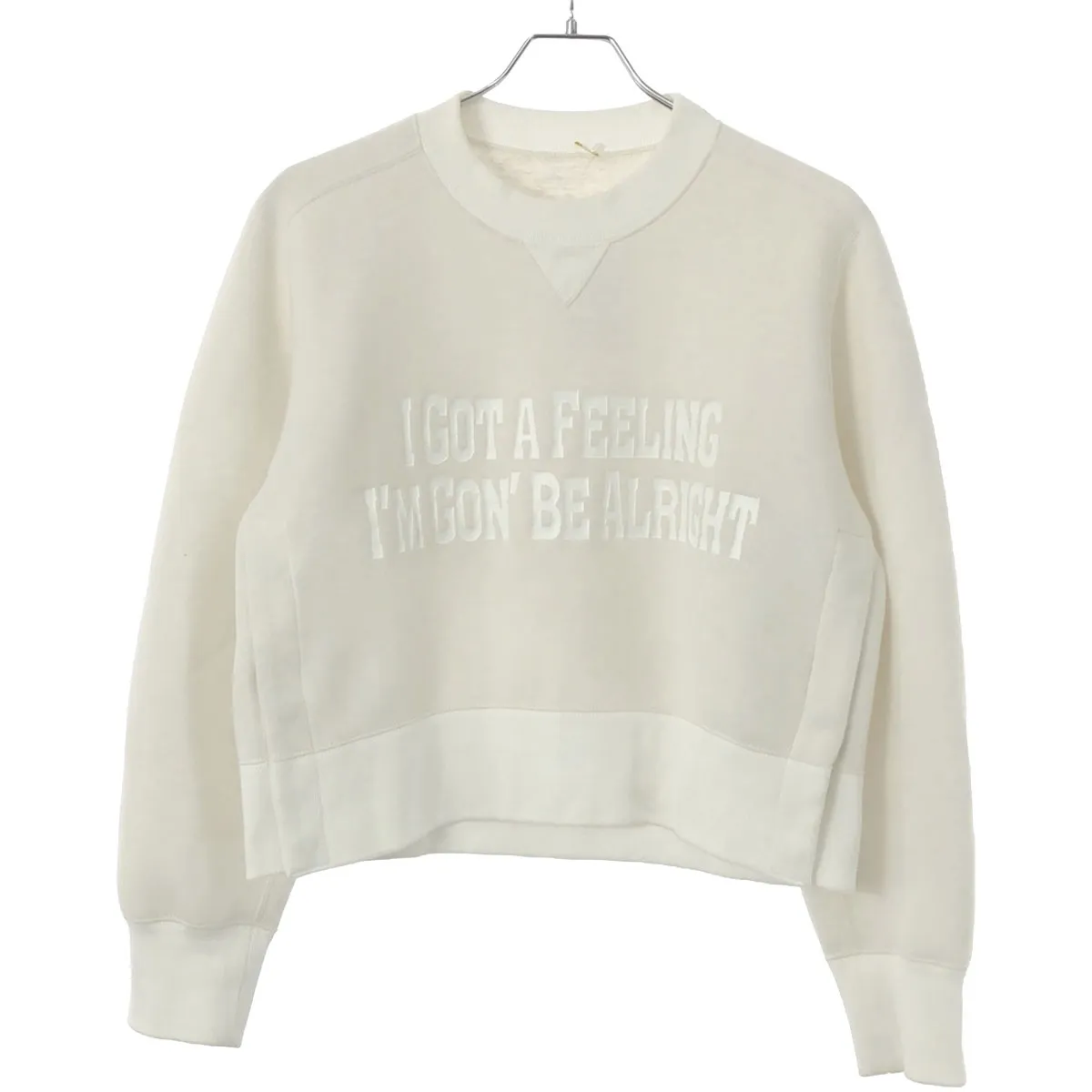 sacai サカイ 23SS Sponge Sweat Pullover スポンジスウェットトレーナー
