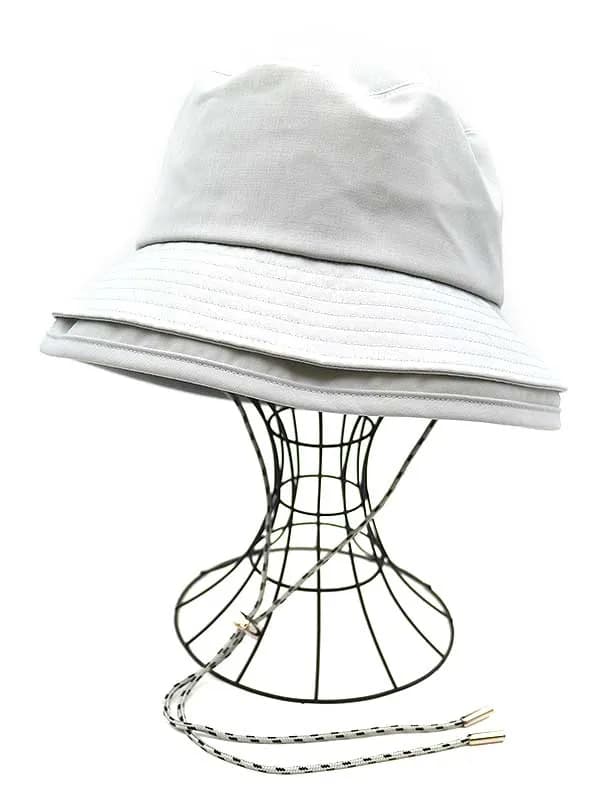 sacai サカイ 22SS Double Brim Hat Suiting ダブルブリムハット