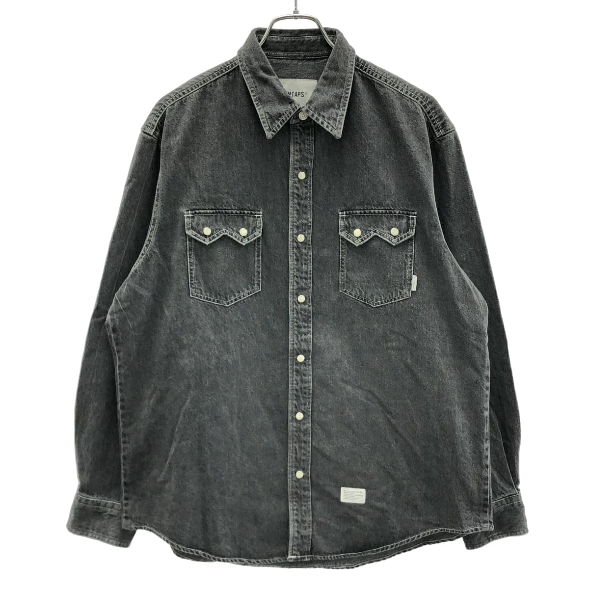 WTAPS ダブルタップス 26SS ALLMAN / LS / COTTON. DENIM デニムウエスタンシャツ 261CWDT-SHM03