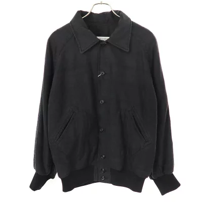 Maison Margiela メゾン マルジェラ 23SS Silk Dupion Bomber Jacket ボンバージャケット S50AM0593 S60451 チャコール系 44