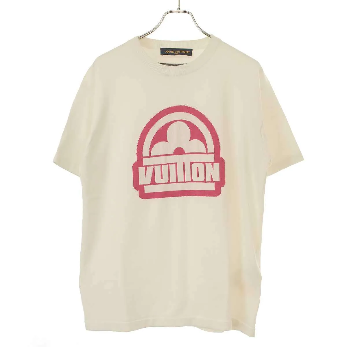 LOUIS VUITTON ルイヴィトン 23AW コットンショートスリーブニットTシャツ RM232M HA0 HPN30W