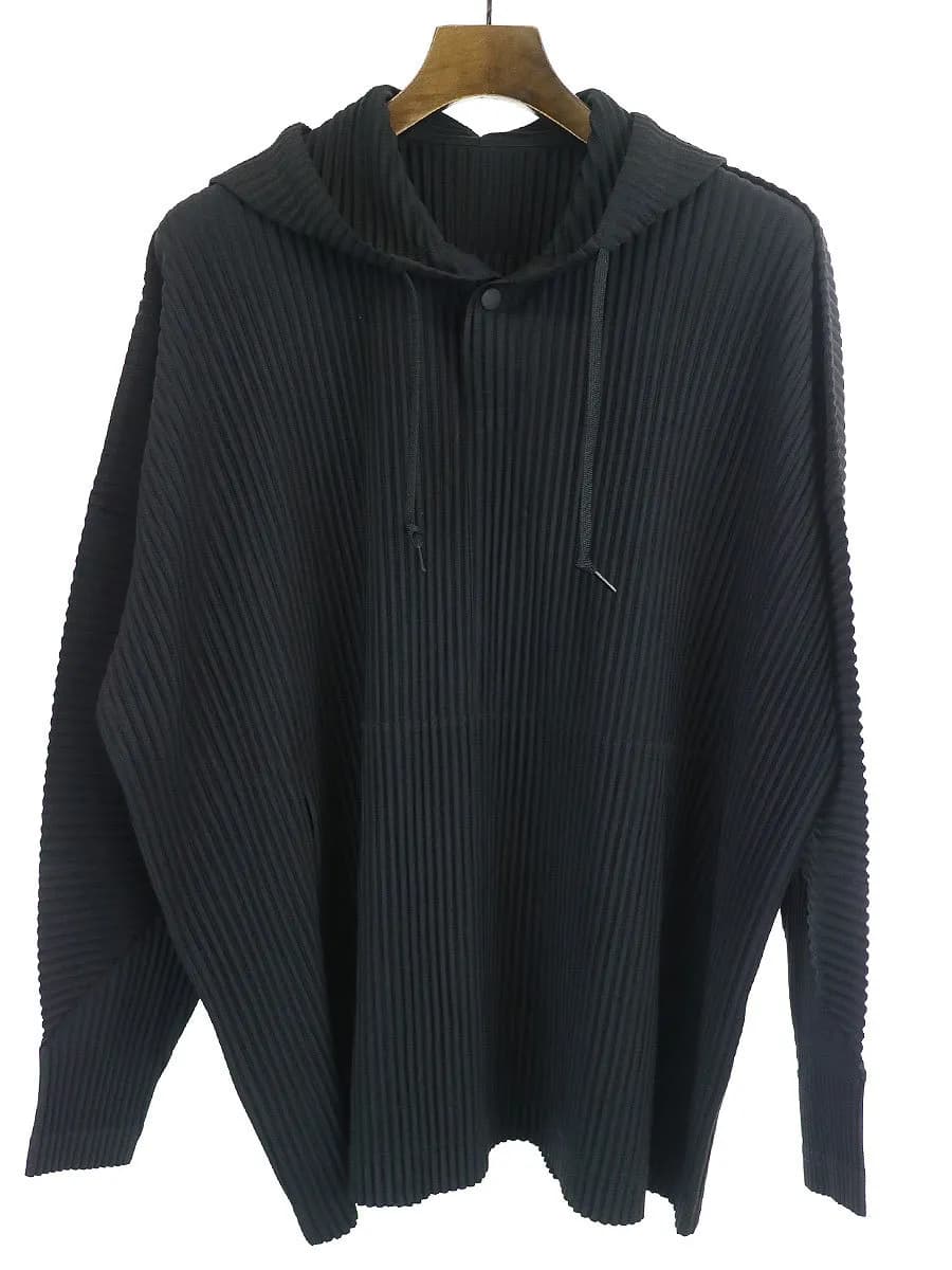 ISSEY MIYAKE オム プリッセ イッセイ ミヤケ 20SS MC FEBRUARY プリーツプルオーバーパーカー