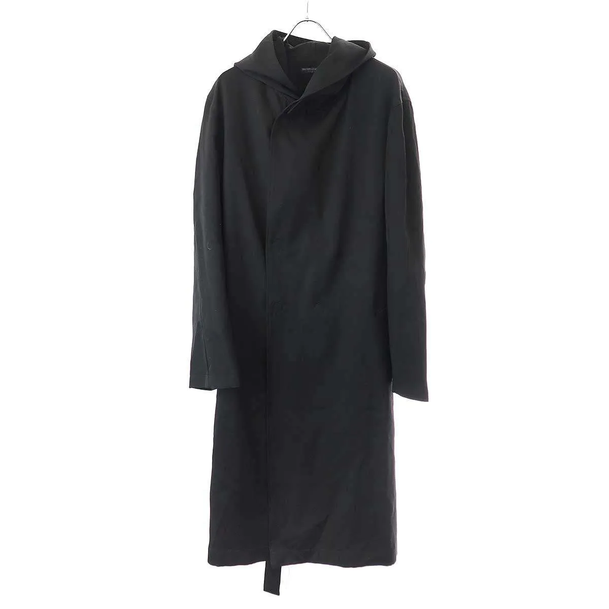 Yohji Yamamoto レギュレーション ヨウジヤマモト メン 20AW ウールギャバジンフードコート