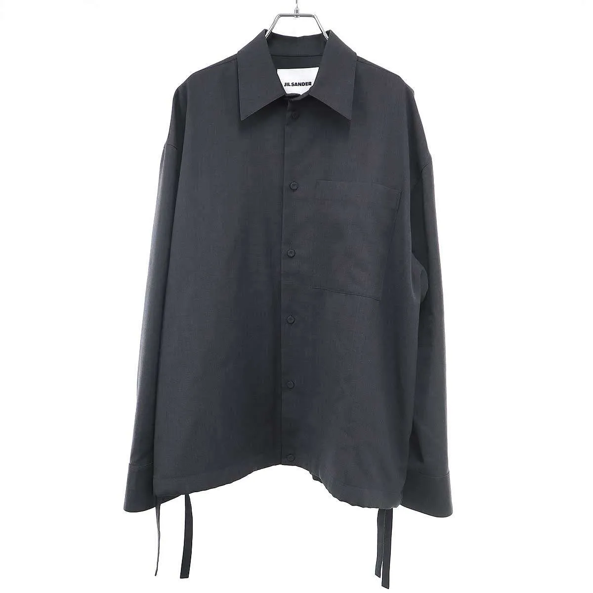 JIL SANDER ジルサンダー 24AW Fine Wool Ripstop Blouson ウールシャツジャケット