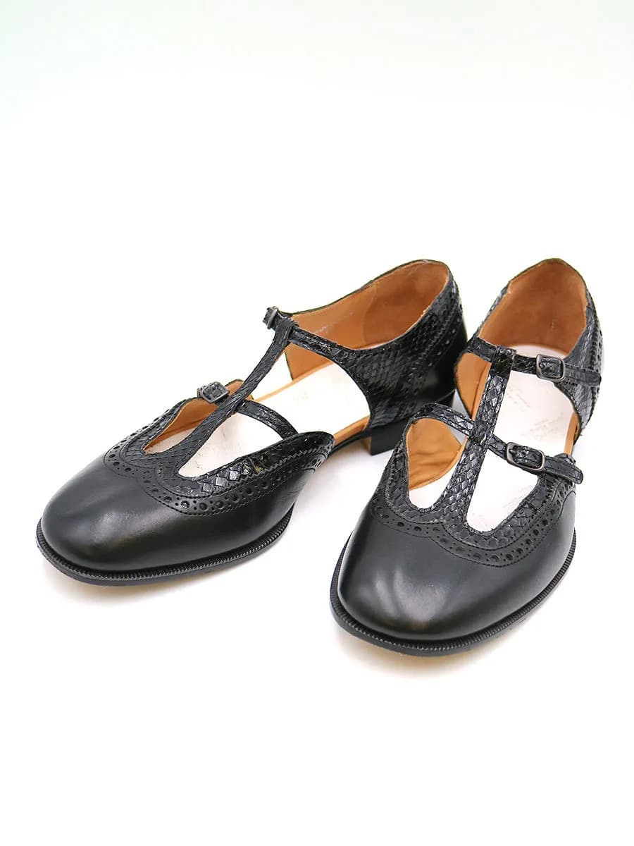 Maison Margiela メゾンマルジェラ22 17SSウイングチップレザーシューズ