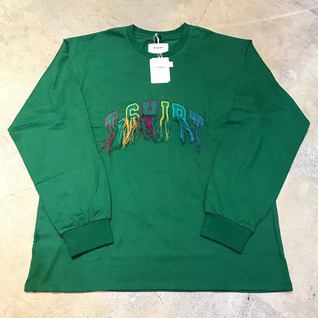 doublet doublet 18SS FLYING T-SHIRT EMBROIDERY LONG SLEEVE