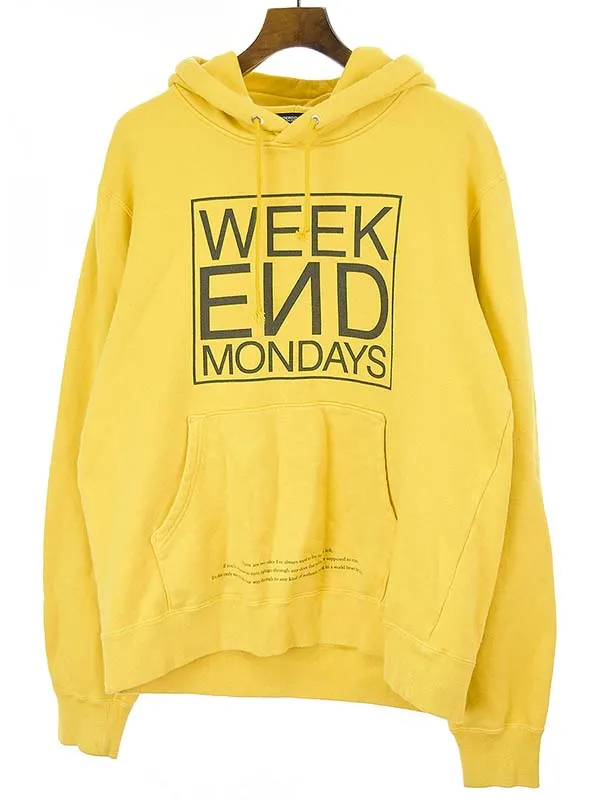 UNDERCOVER アンダーカバー 19SS「WEEKEND MONDAYS」スウェットプルオーバーパーカー