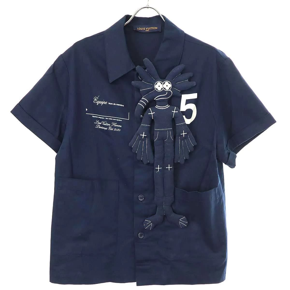 LOUIS VUITTON ルイヴィトン 21SS フレンド ズームと仲間たちの冒険 ショートスリーブシャツ HKS90WZXI