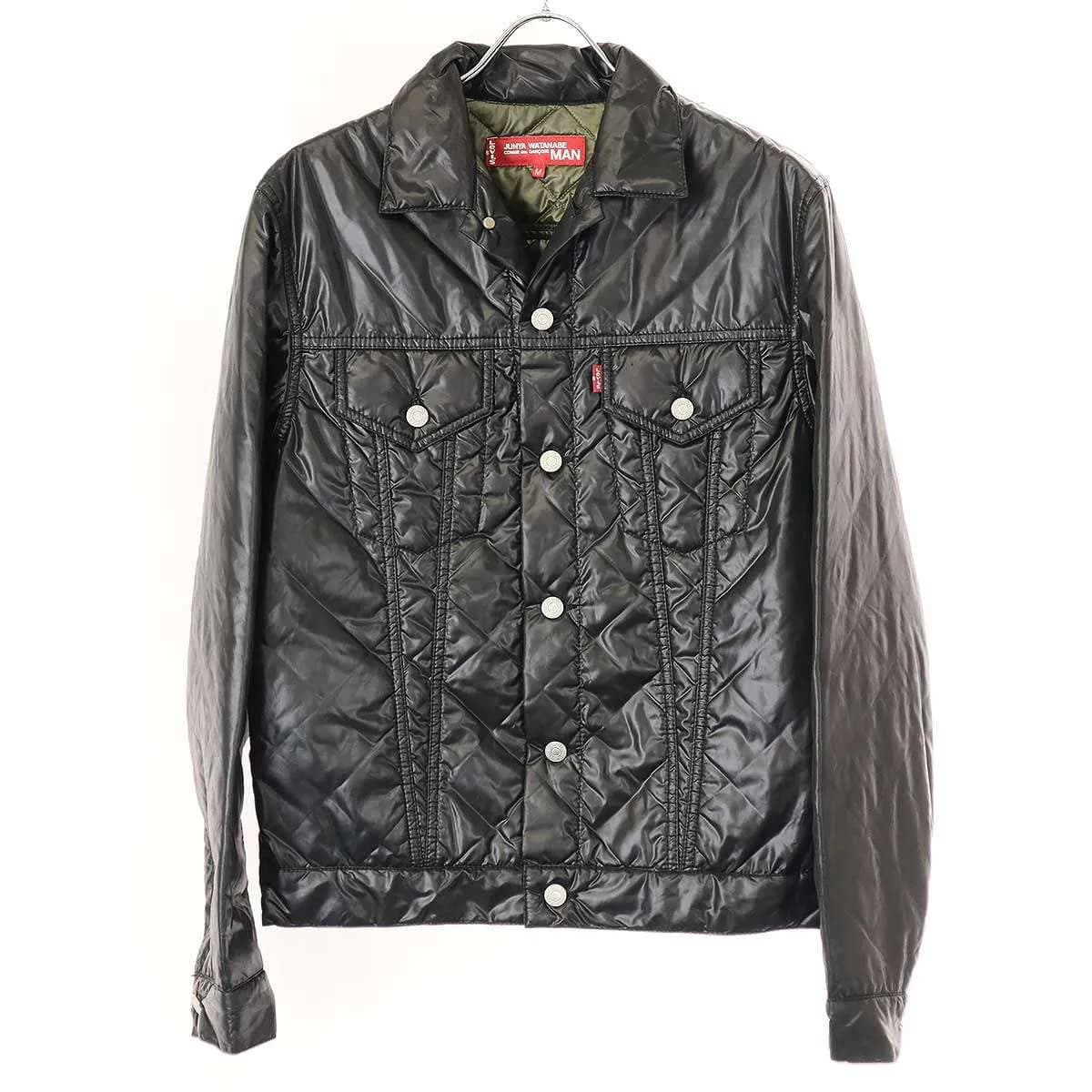 JUNYA WATANABE ジュンヤワタナベ コムデギャルソンマン×リーバイス 2005AW キルティングパテッドトラッカージャケット