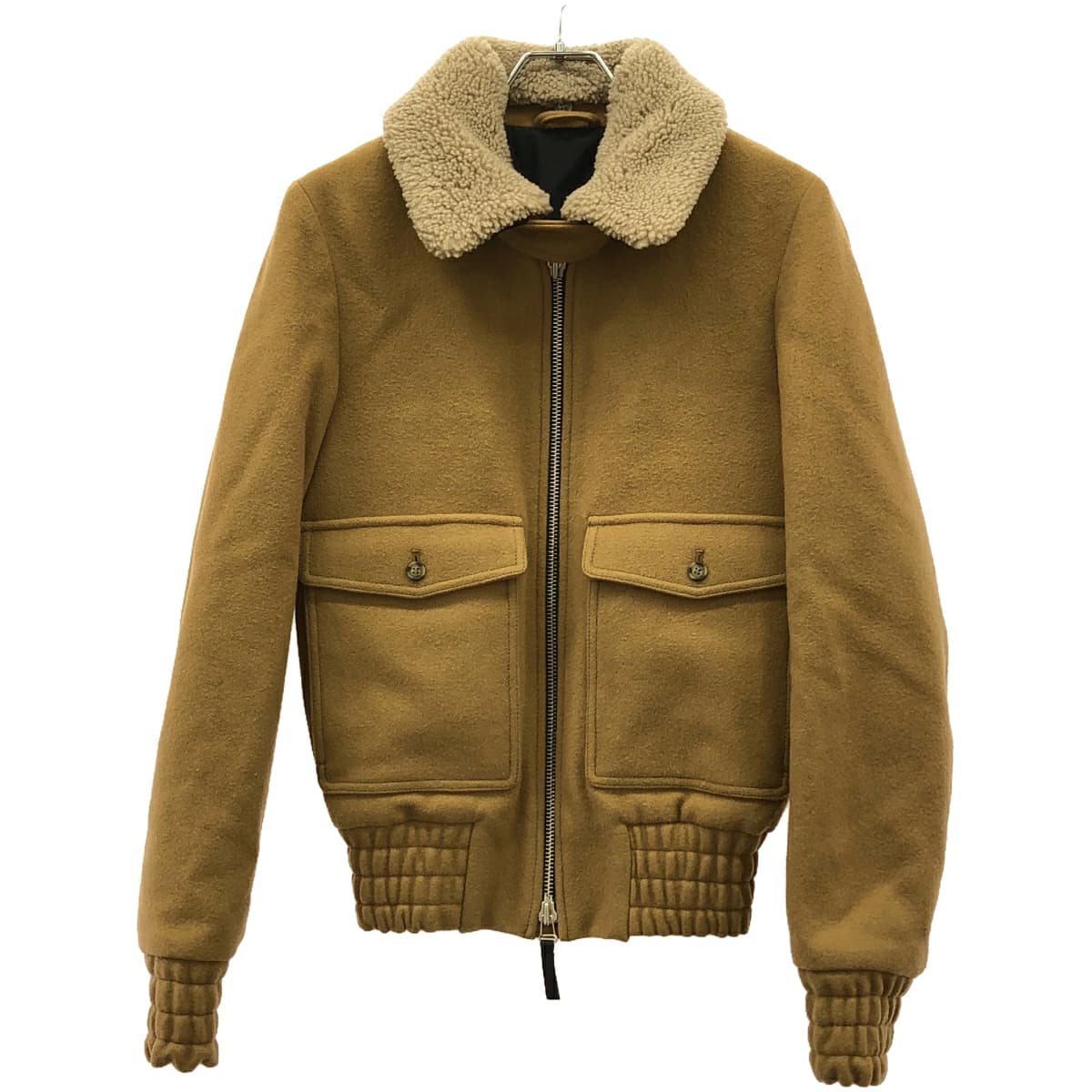 Ami Paris アミ アレクサンドル マテュッシ 14AW Shearling Blouson ジップアップボンバージャケット H14OW14.18