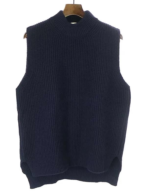 MARNI マルニ 19AW ウールローゲージモックネックニットベスト