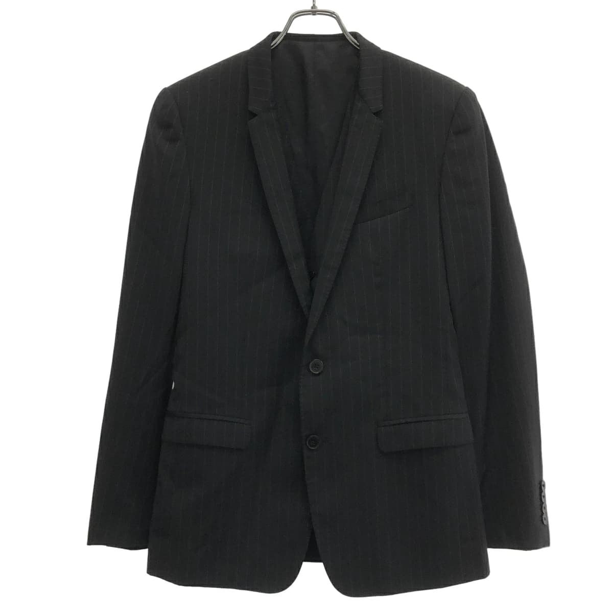 DOLCE&GABBANA ドルチェ&ガッバーナ GOLD 3ピース ピンストライプセットアップスーツ G1UDMT