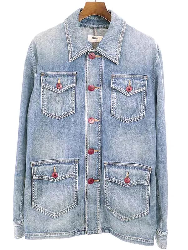 CELINE セリーヌ 20SS サファリデニムジャケット