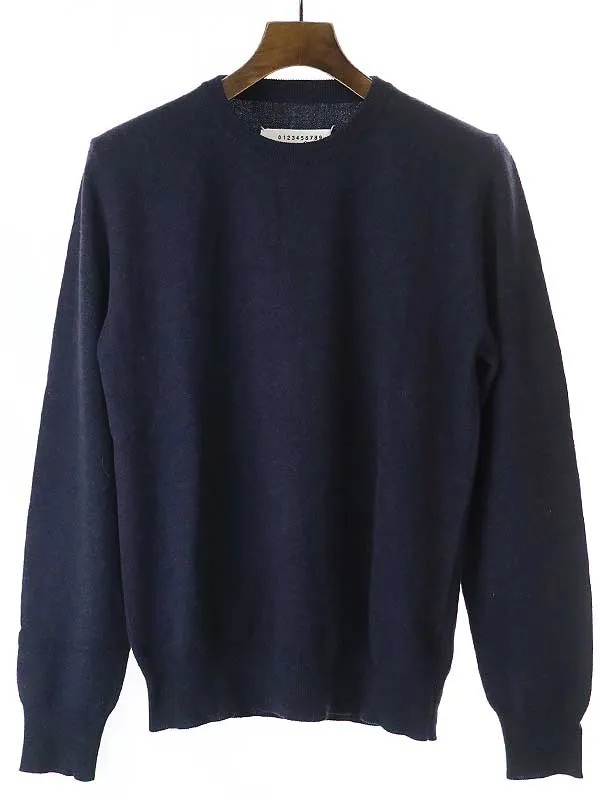 Maison Margiela メゾン マルタン マルジェラ14 11AW エルボーパッチウールニットセーター