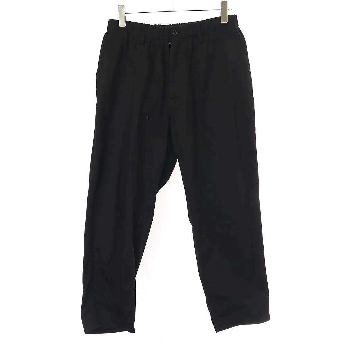 Yohji Yamamoto ヨウジヤマモト プールオム 22SS コットンテーパードイージーパンツ