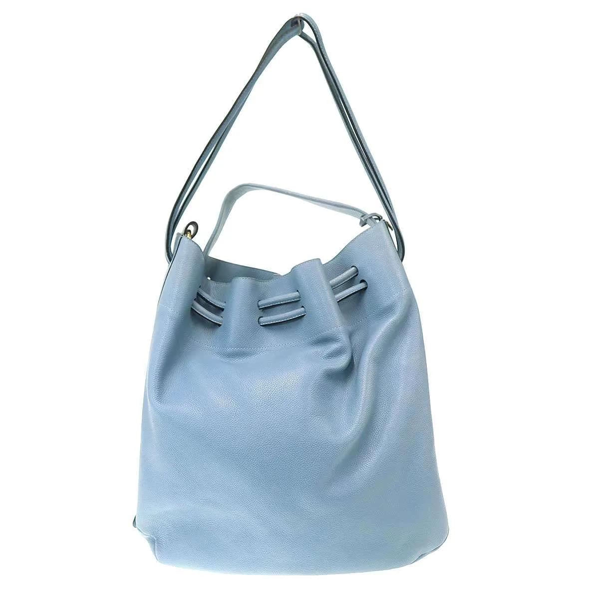 DELVAUX デルヴォー ヴィンテージ ショルダーバッグ ブルー