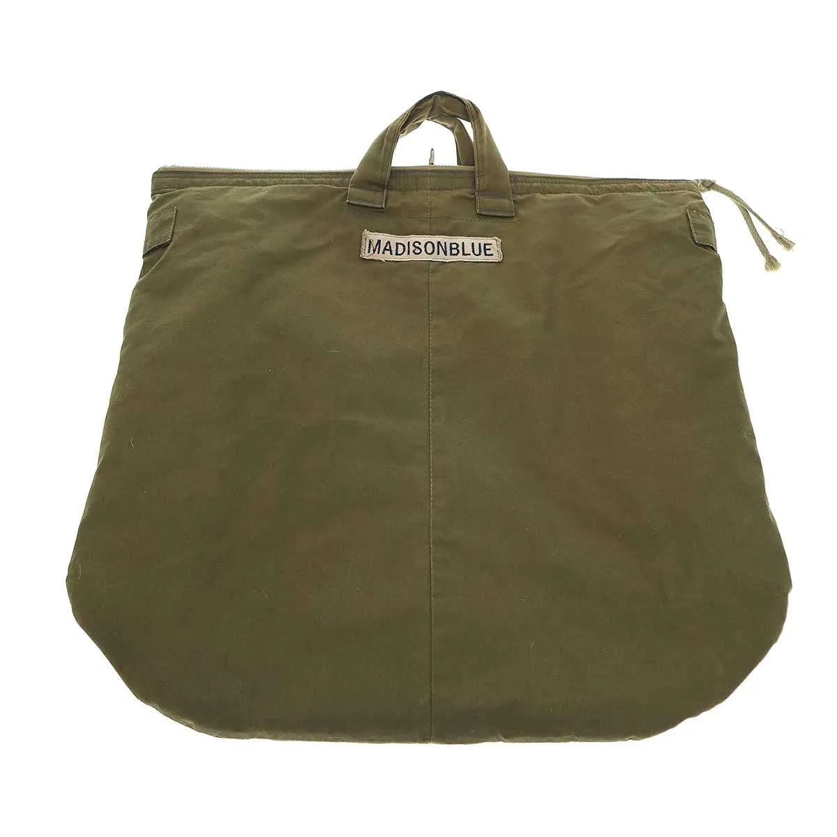 MADISON BLUE マディソンブルー HELMET BAG WAXED CLOTH ヘルメットバッグ