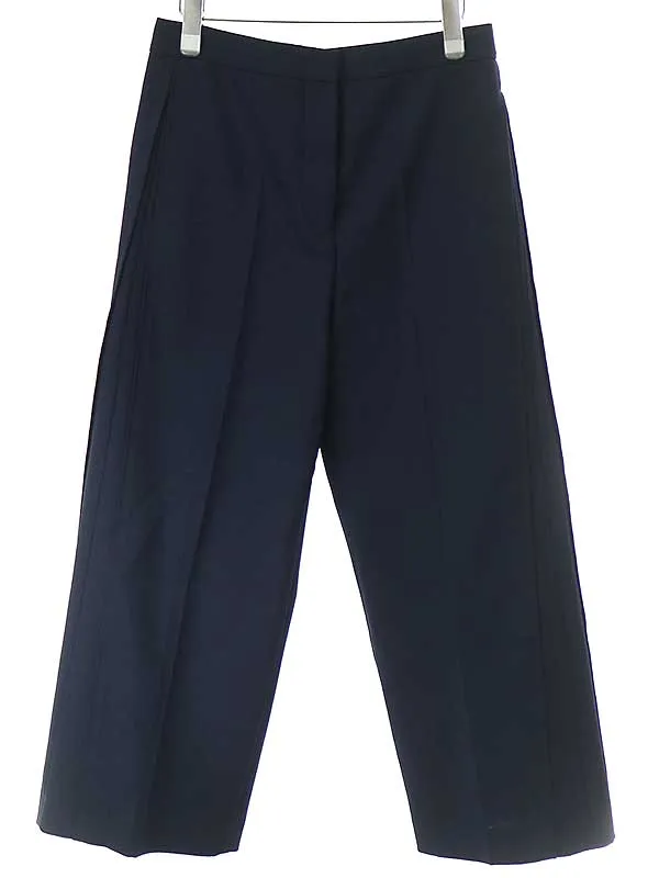 JIL SANDER ジルサンダー 19AW サイドデザインワイドトラウザーパンツ