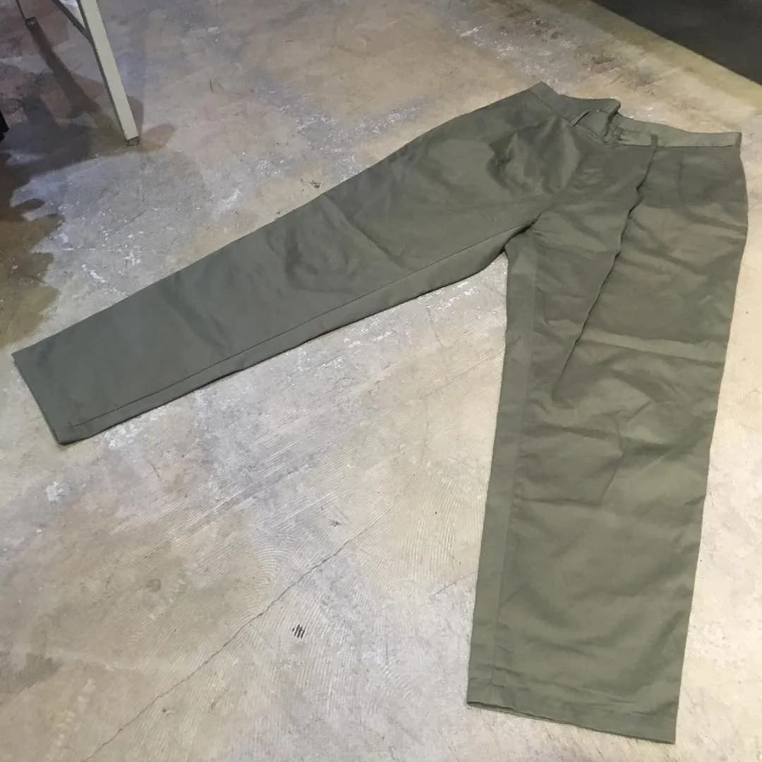 E.Tautz E.Tautz 18SS CORE PLEATED CHINO
