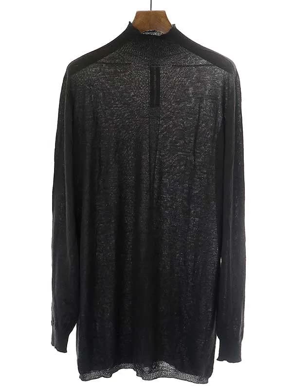 Rick Owens リックオウエンス 14AW モックネックウールニットセーター