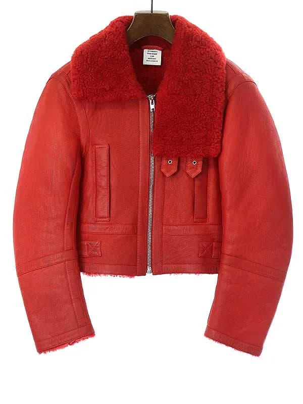 VETEMENTS ヴェトモン 16AW Shearling jacket ショートムートンレザージャケット