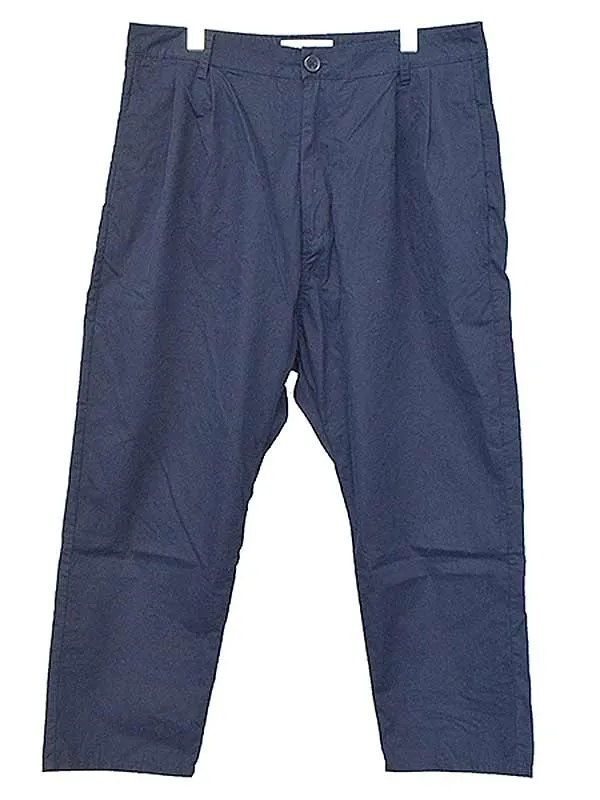 STUDIO NICHOLSON スタジオ ニコルソン 18SS BUZZARD PANT 2タックテーパードコットンパンツ