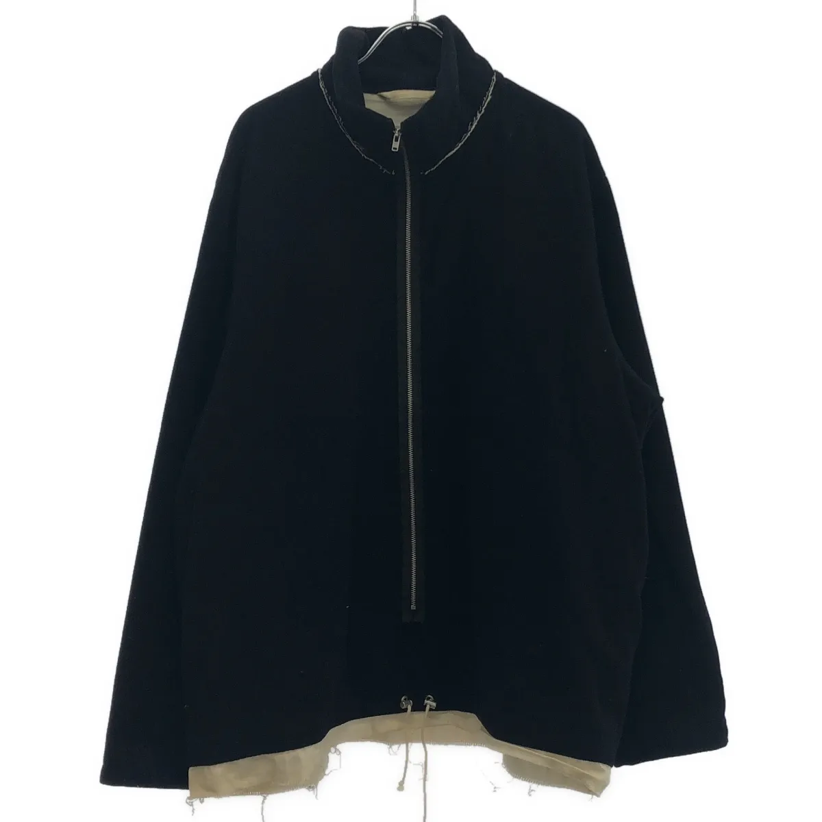 CAMIEL FORTGENS カミエルフォートヘンス 24AW プルオーバーウールジャケット